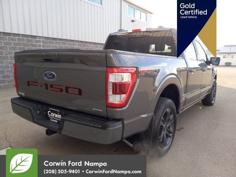 Certified 2021 Ford F150 Lariat w/ Equipment Group 502A High image 3