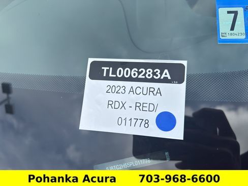 Certified 2023 Acura RDX w/ Technology Package AWD/4WD image 41