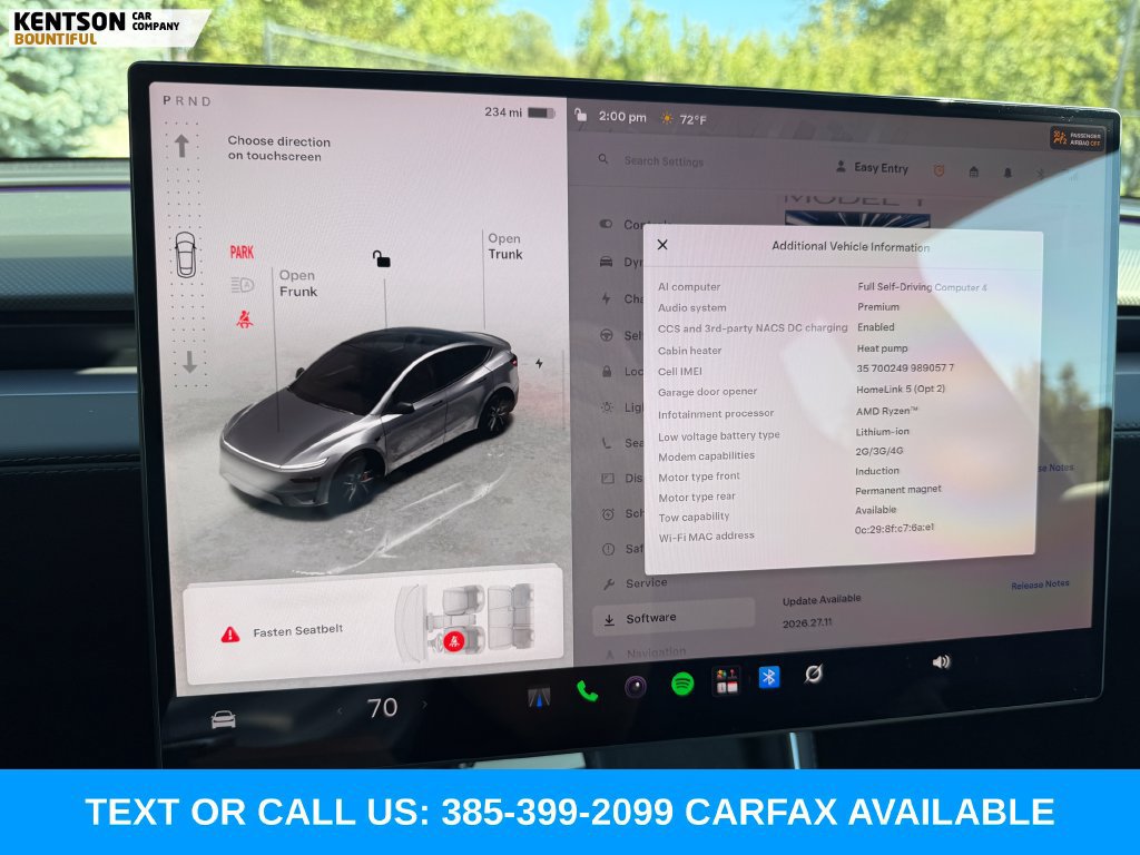 Used 2026 Tesla Model Y Performance AWD/4WD image 17