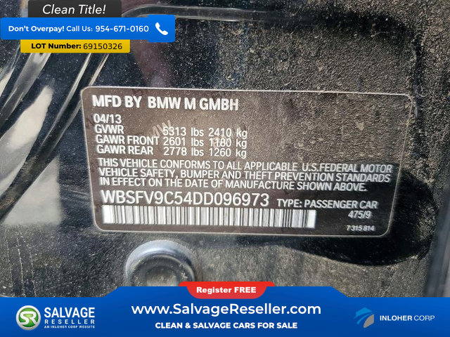 Used 2013 BMW M5 w/ Executive Pkg RWD image 16