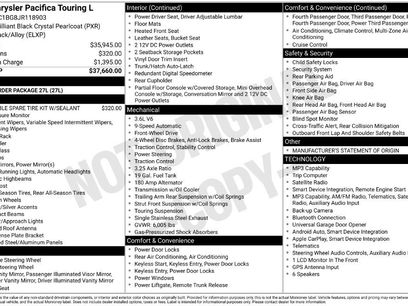 Used 2018 Chrysler Pacifica Touring-L