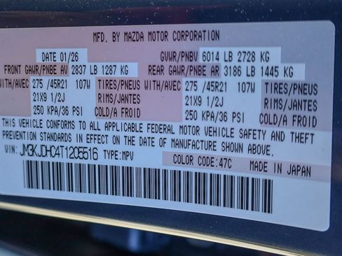 New 2026 MAZDA CX-70 3.3 Turbo S w/ Premium Package image 28