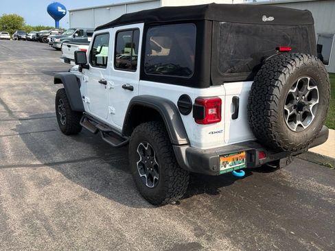 Used 2022 Jeep Wrangler Unlimited Rubicon 4xe w/ Steel Bumper Group AWD/4WD image 7