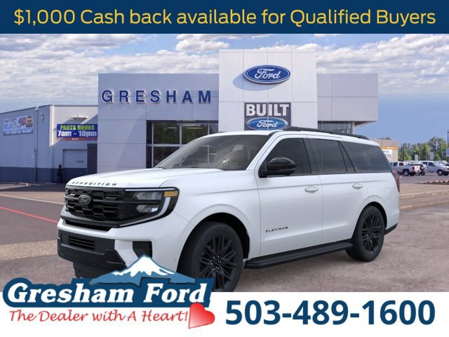 New 2026 Ford Expedition Platinum w/ Stealth Appearance Package AWD/4WD 360° Tour