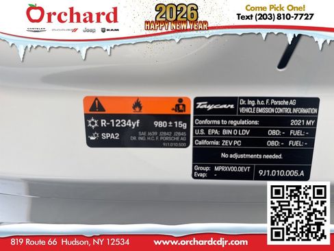 Used 2021 Porsche Taycan Base image 42