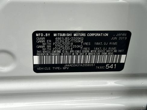 Used 2019 Mitsubishi Outlander ES image 33