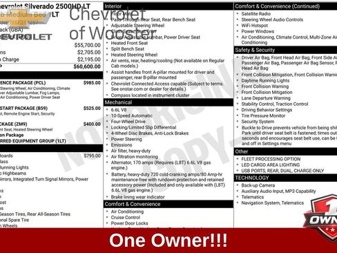 Used 2025 Chevrolet Silverado 2500 LT w/ Convenience Package AWD/4WD image 1