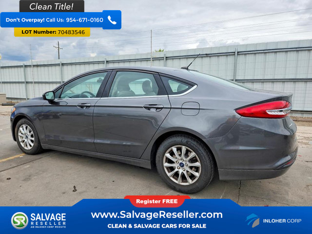 Used 2018 Ford Fusion S FWD image 3