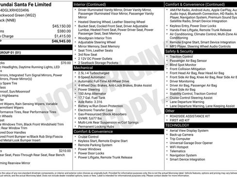 Used 2024 Hyundai Santa Fe Limited image 3