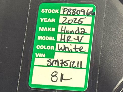 Certified 2025 Honda HR-V LX image 25