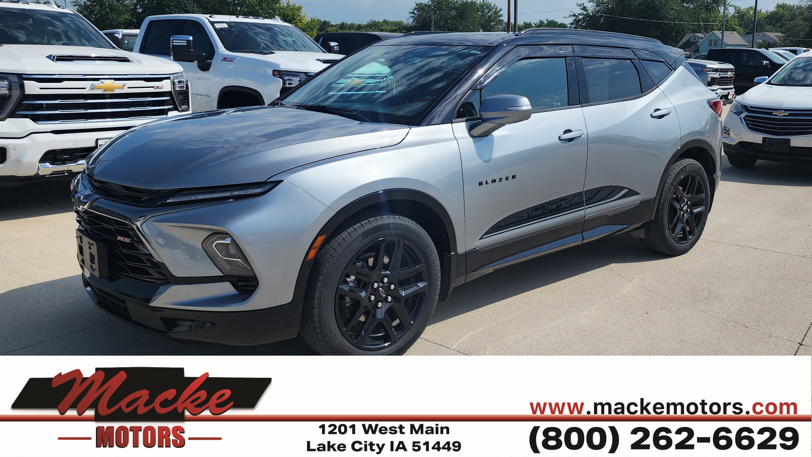 Certified 2024 Chevrolet Blazer RS w/ Driver Confidence II Package AWD/4WD image 1