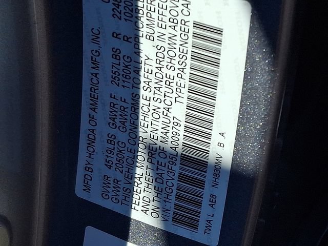 Certified 2020 Honda Accord Touring image 28