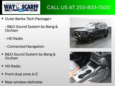 New 2025 Ford Bronco Sport Outer Banks w/ Sasquatch Outer Banks Package AWD/4WD image 18