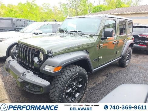Used 2021 Jeep Wrangler Unlimited Sport AWD/4WD image 1