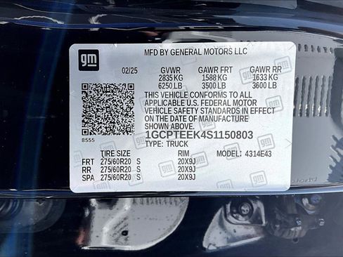 New 2025 Chevrolet Colorado Trail Boss w/ Midnight Edition image 8