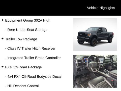 Used 2022 Ford F150 XLT w/ Equipment Group 302A High image 16