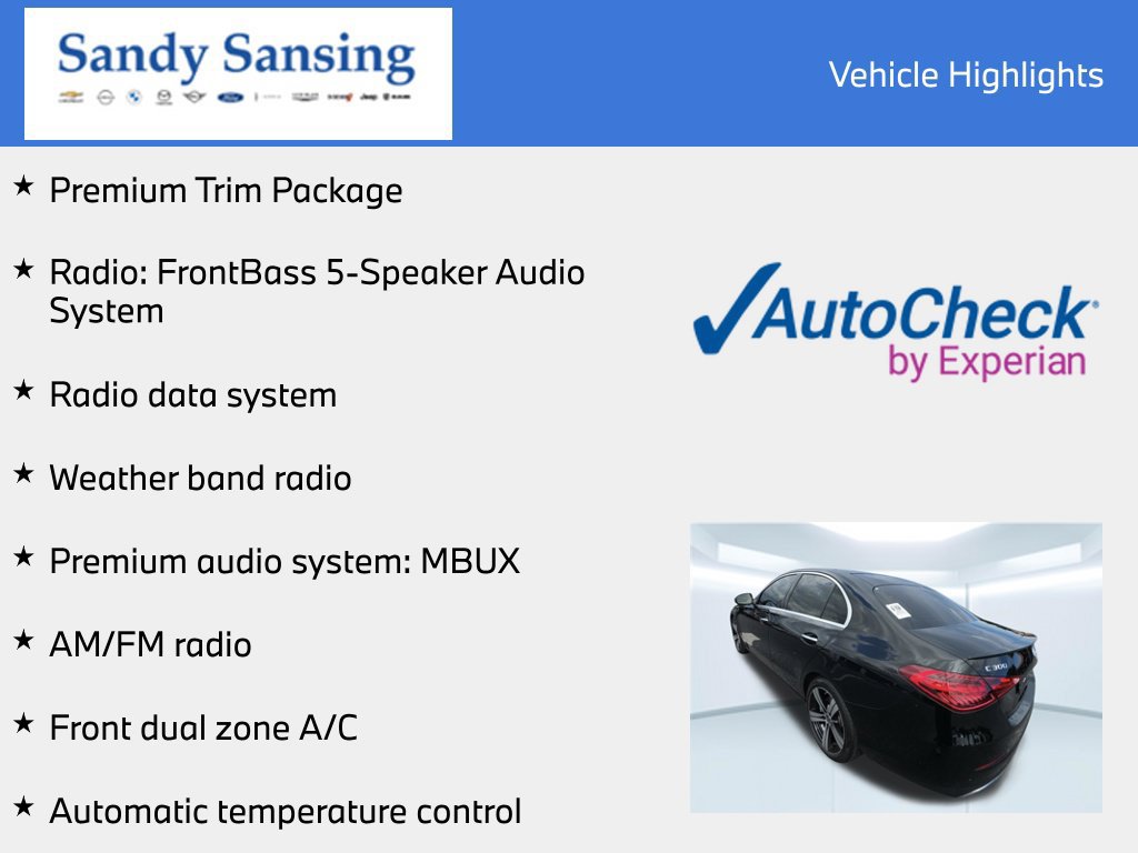 Used 2022 Mercedes-Benz C 300 Sedan image 7