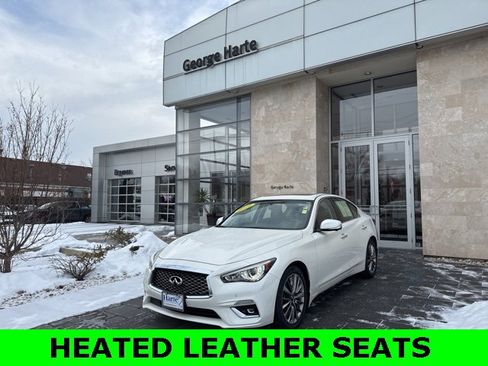 Certified 2022 INFINITI Q50 Luxe w/ Cargo Package image 3