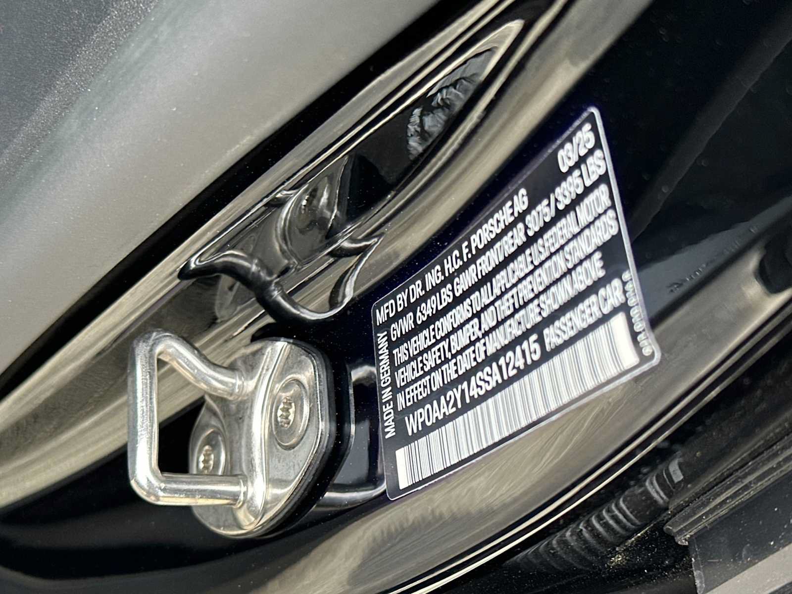 New 2025 Porsche Taycan AWD/4WD image 25