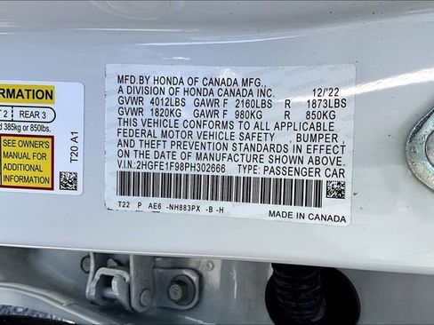 Used 2023 Honda Civic Touring image 17