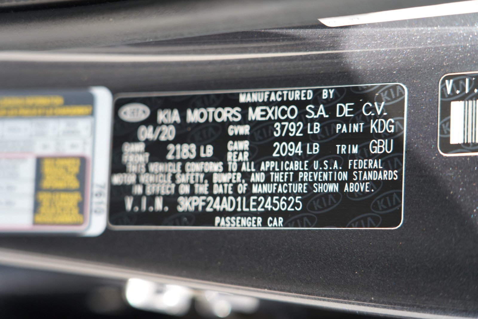 Used 2020 Kia Forte LXS FWD image 37