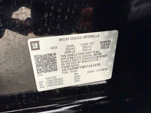 Used 2019 GMC Sierra 3500 Denali w/ Duramax Plus Package AWD/4WD image 53