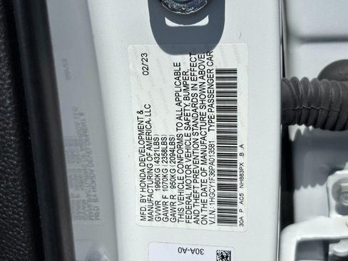 Used 2023 Honda Accord EX image 23