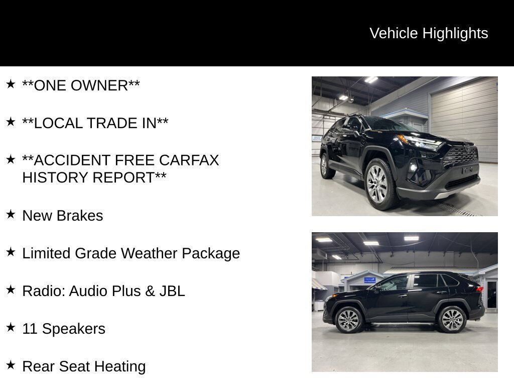 Used 2022 Toyota RAV4 Limited w/ Limited Grade Weather Package AWD/4WD image 12