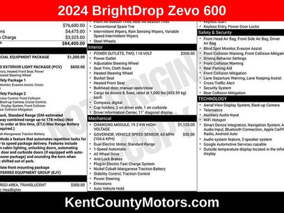 Used 2024 Chevrolet Brightdrop 600 w/ Commercial Equipment Package