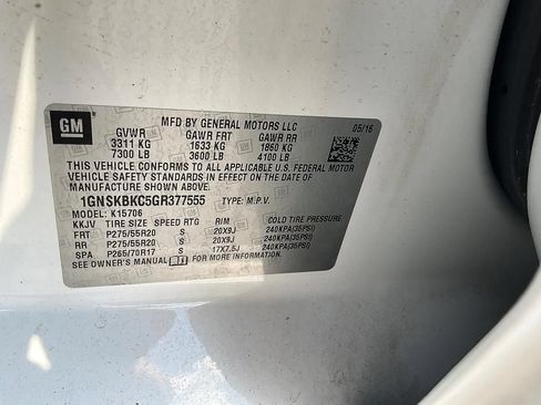 Used 2016 Chevrolet Tahoe LT AWD/4WD image 35