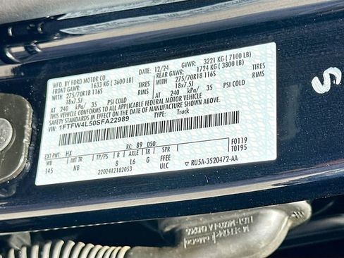 Used 2025 Ford F150 Tremor w/ Equipment Group 402A High AWD/4WD image 32