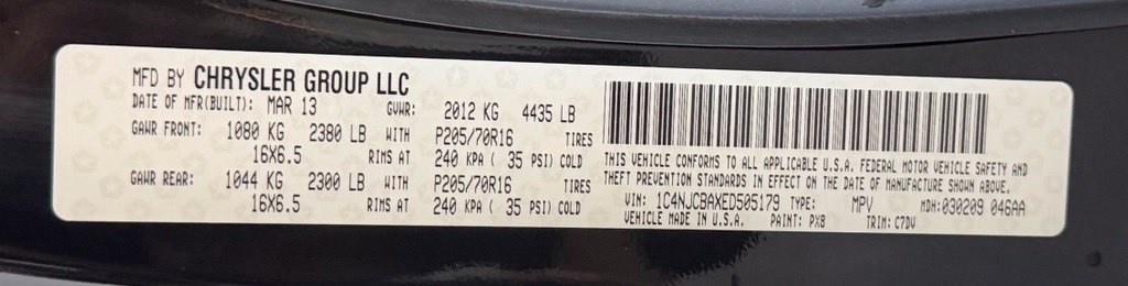 Used 2014 Jeep Compass Sport FWD image 22