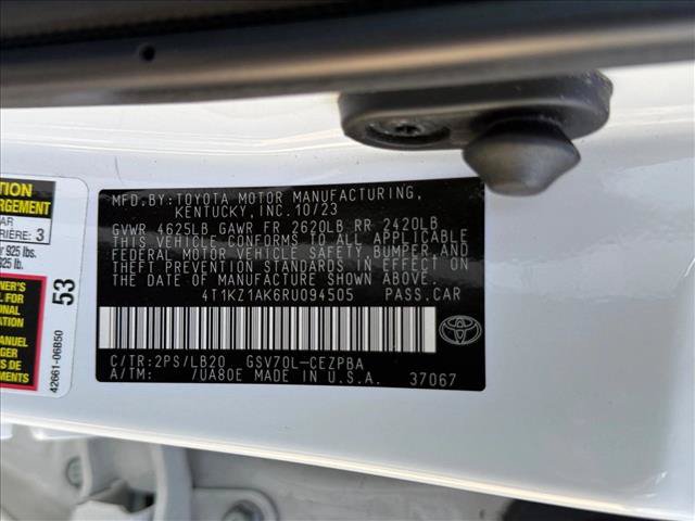 Certified 2024 Toyota Camry XSE w/ Navigation Package FWD image 25