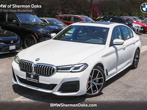 Certified 2023 BMW 530i w/ M Sport Package RWD image 1