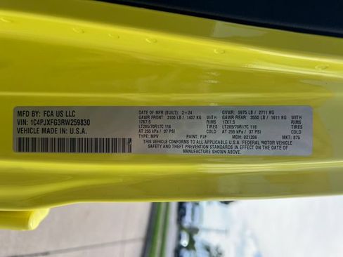 Used 2024 Jeep Wrangler Unlimited Rubicon AWD/4WD image 42