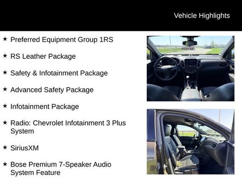 Certified 2024 Chevrolet Equinox RS w/ RS Leather Package image 12