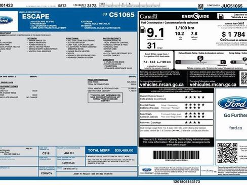Used 2018 Ford Escape SE image 19