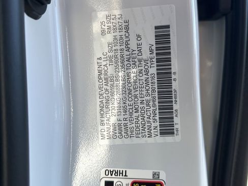 New 2026 Honda Odyssey EX-L image 24