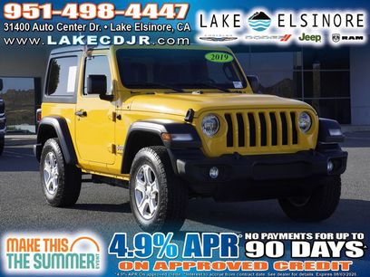 Certified 2019 Jeep Wrangler Sport