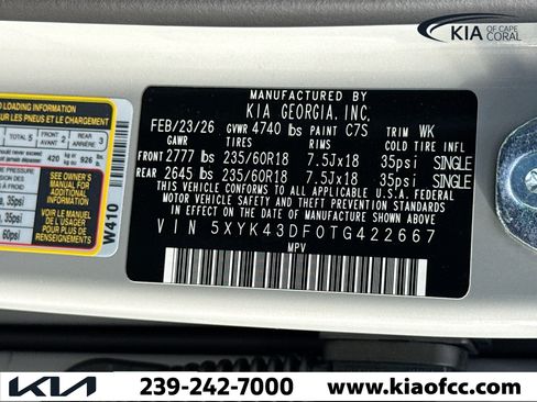 New 2026 Kia Sportage SX FWD image 42