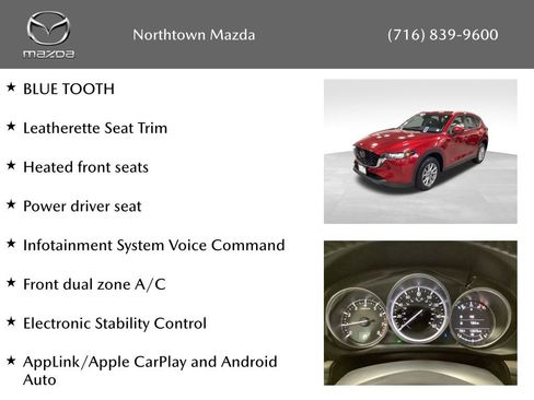 Certified 2023 MAZDA CX-5 AWD 2.5 S w/ Select Package image 10