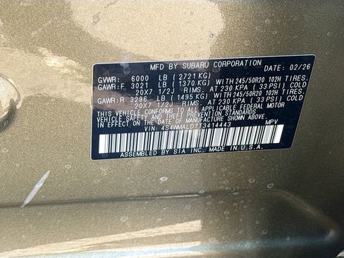 New 2026 Subaru Ascent Bronze Edition AWD/4WD image 33