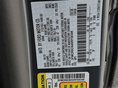 New 2025 Ford Bronco Sport Outer Banks image 29