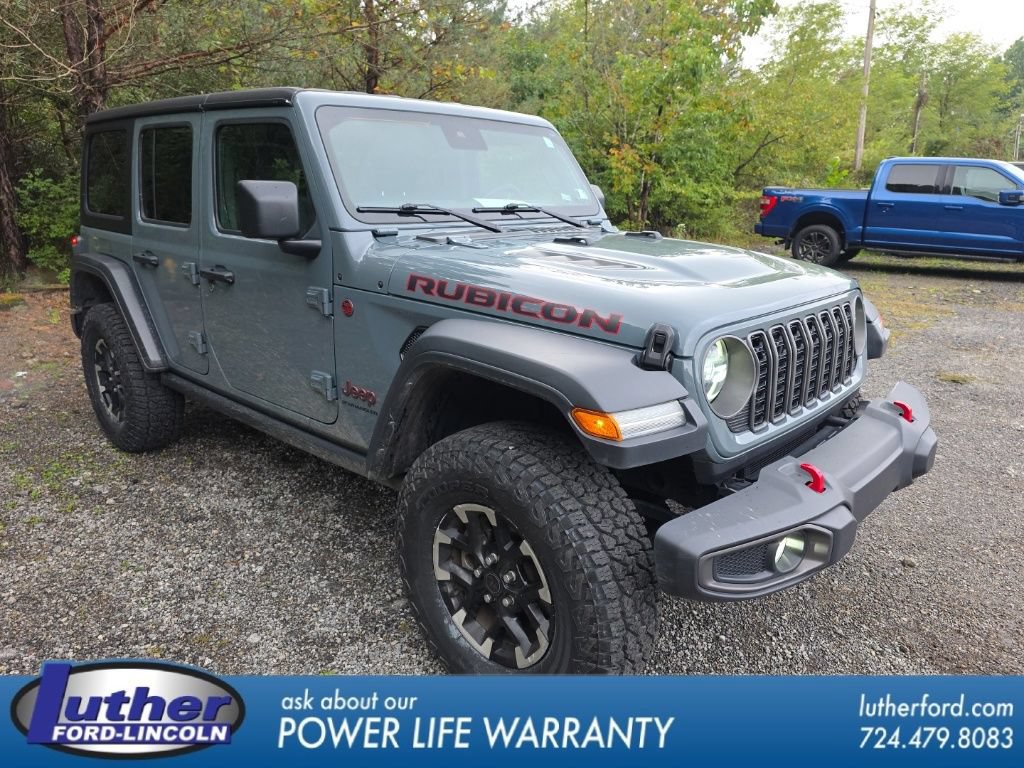Used 2025 Jeep Wrangler Unlimited Rubicon AWD/4WD image 1