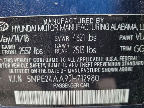 Used 2018 Hyundai Sonata ECO FWD image 33