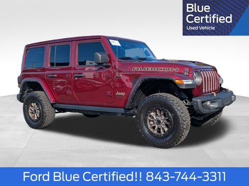 Used 2022 Jeep Wrangler Unlimited Rubicon AWD/4WD image 1