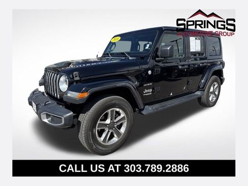 Used 2018 Jeep Wrangler Unlimited Sahara w/ Dual Top Group image 1