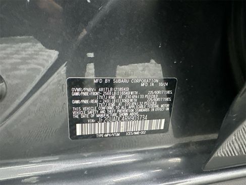 Used 2024 Subaru Crosstrek 2.0i Premium image 34