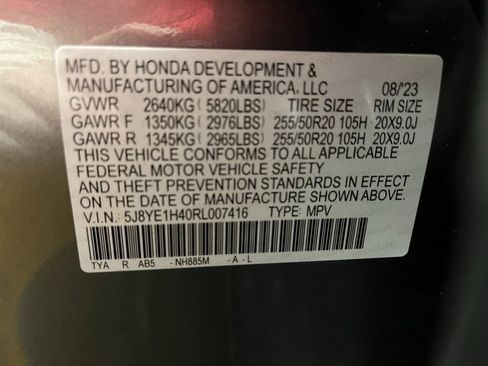 Used 2024 Acura MDX SH-AWD w/ Technology Package image 24