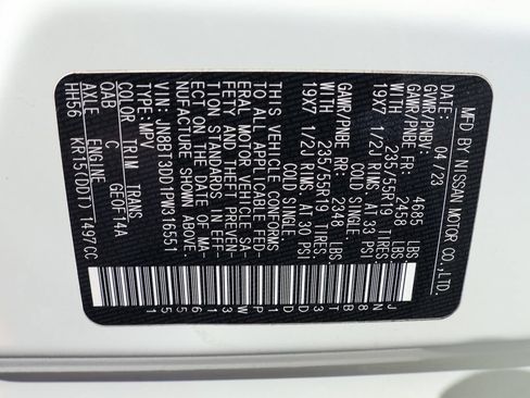 Used 2023 Nissan Rogue Platinum w/ Platinum Premium Package AWD/4WD image 46